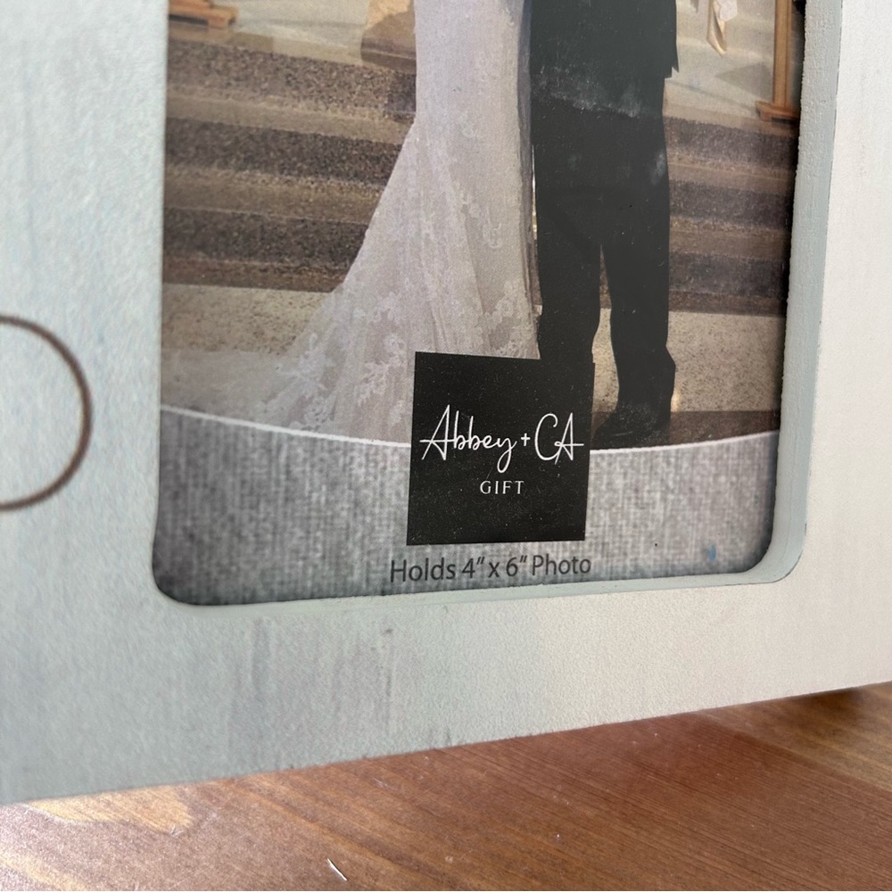 “”A Cord of Three Strands” Photo Frame & Sign Decor - Picture 2 of 6